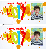 2x Cartes de Voeux